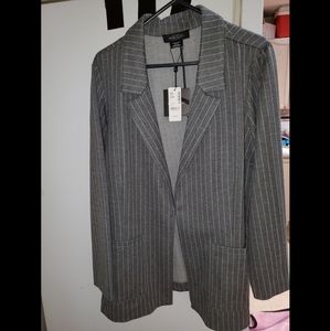 Plus size Pinstriped blazer NWT